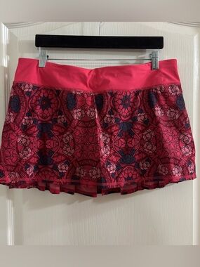 Lululemon Pace Setter Skirt in Prisma Guava Lava